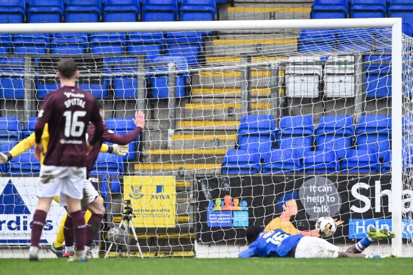 Adama Sidibeh scores to make it 1-1.