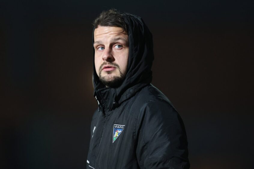 Dunfermline Athletic captain Kyle Benedictus.