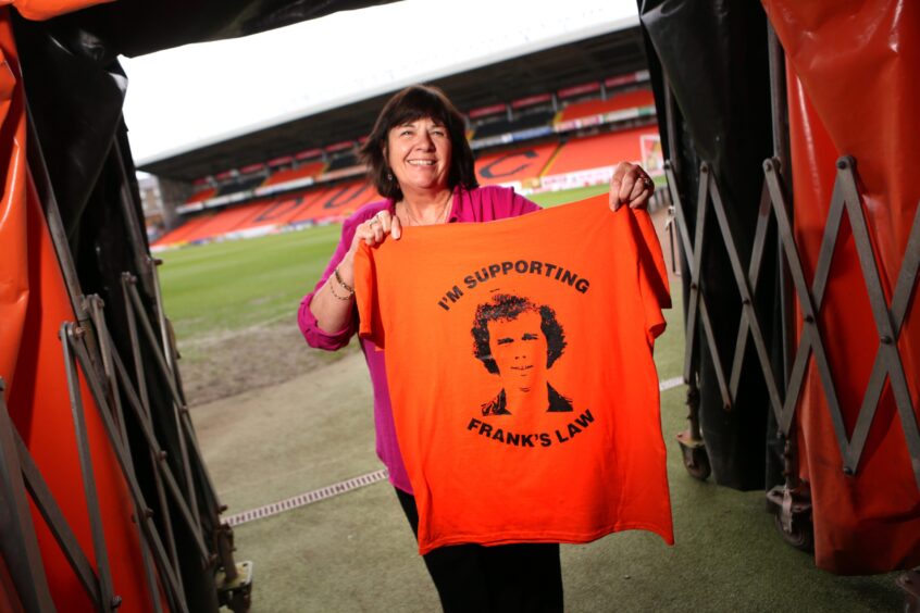 Amanda Kopel at Tannadice.