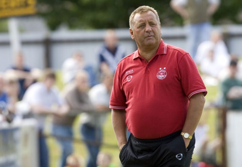 Jimmy Calderwood at Aberdeen in 2006. 