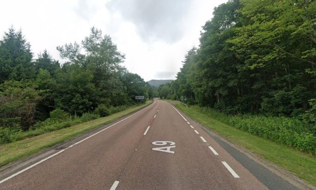 The A9 at Inver. Image: Google Street View