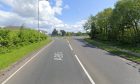 The A985 Admiralty Road at Brankholm Brae in Rosyth. Image: Google Street View