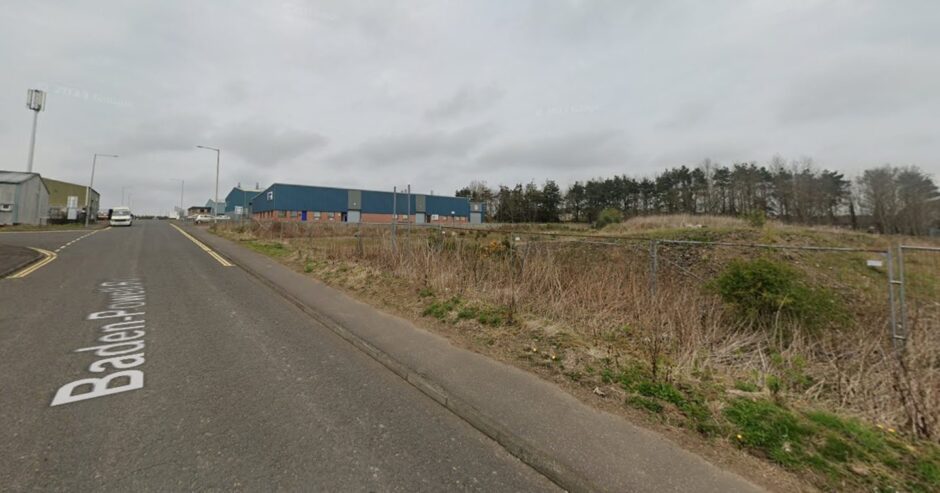 Arbroath self storage site.