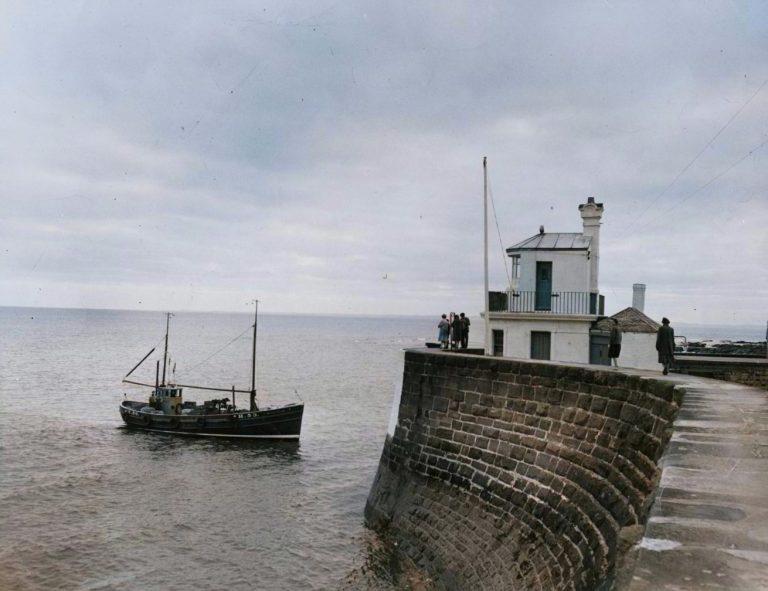 Photographs of Arbroath in the 1960s in colour