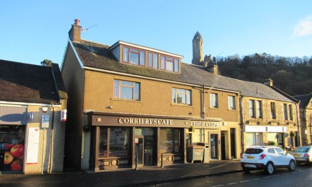 Corrieri's Cafe in Stirling. Image: Graham and Sibbald