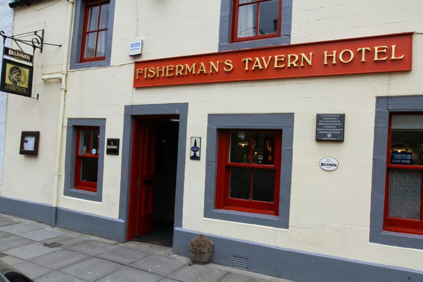 The Fisherman's Tavern Hotel in Broughty Ferry.