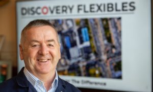 Discovery Flexibles owner and CEO Jimmy Urquhart achieved the impossible when he took over the Dundee firm in 2019. Image: Alan Richardson