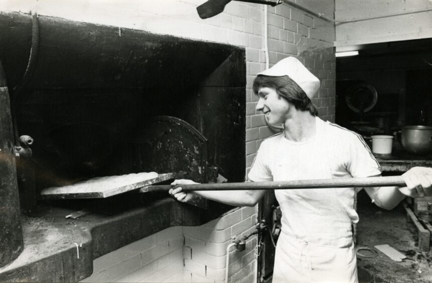 Dundee McDonald's Bakery in 1979. 