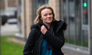 Fife nurse Sandie Peggie gave evidence last week. Image: Alan Richardson/DC Thomson.