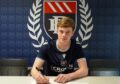 Ethan Crombie has signed pro terms with Dundee FC