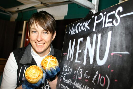 Hayley Wilke's WeeCook pie story started at local farmers' markets. Inage: GJennings / DC Thomson