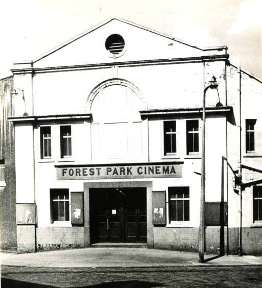 the exterior of Dundee's Forest Park Cinema