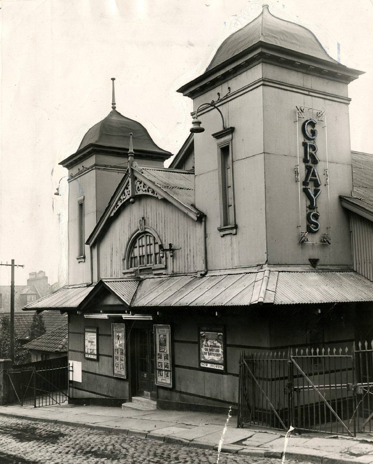 the exterior of Gray's Picture House in Shepherd's Loan