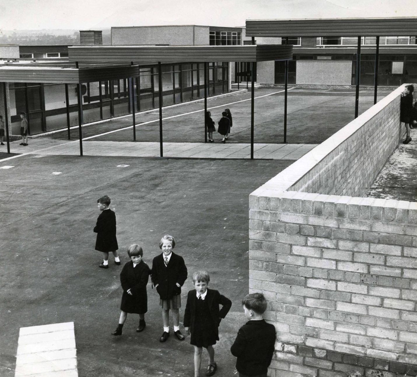 Pupils at Gowriehill Primary School in Menzieshill. 