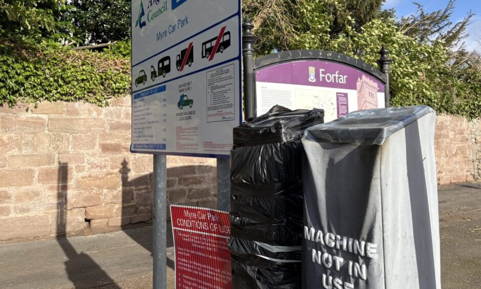 EXCLUSIVE: Defunct £350,000 Angus parking meters sold off for just £5k