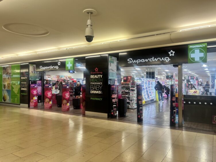 Superdrug at the Overgate.