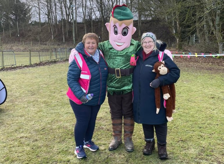 Forfar parkrun third birthday event