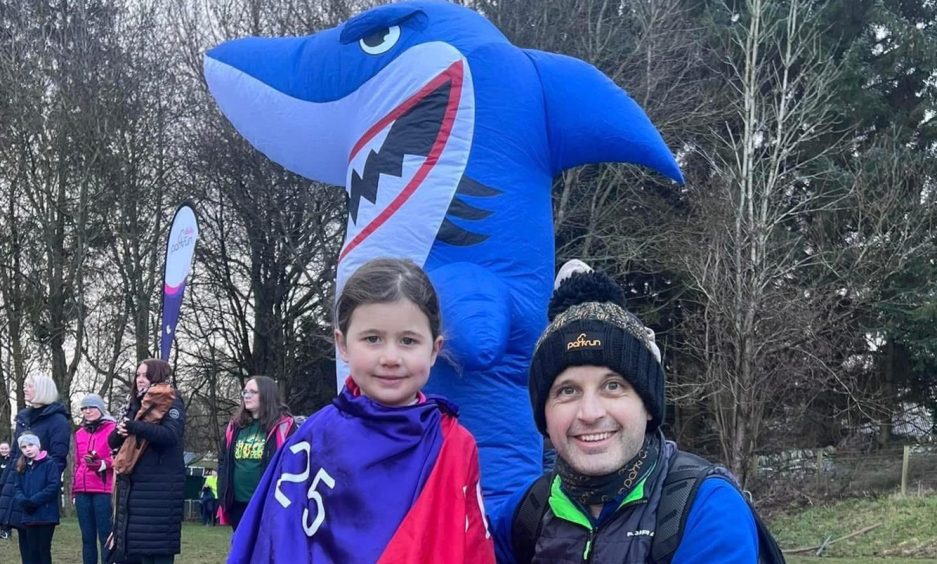 Erika Moncrieff took part in her 25th parkrun at Forfar Loch. 