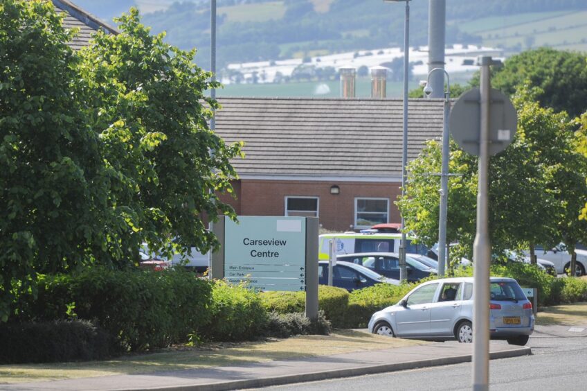 Carseview Centre mental health ward in Dundee.