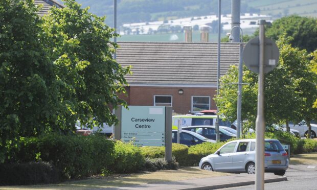 Carseview Centre mental health ward in Dundee.