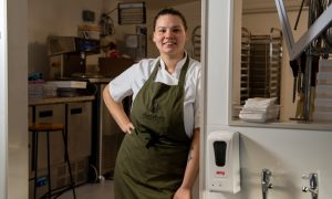 Chloe Oswald, speaking from her new kitchen in Forfar, is set to take on staff members. Image: Kim Cessford / DC Thomson