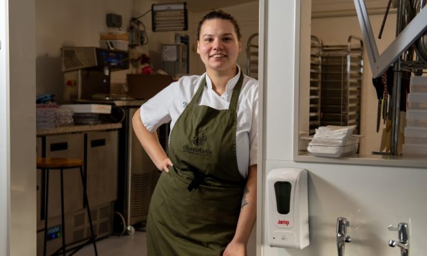 Chloe Oswald, speaking from her new kitchen in Forfar, is set to take on staff members. Image: Kim Cessford / DC Thomson