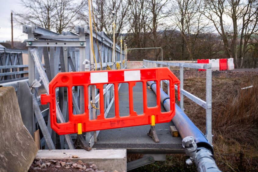 Network Rail Craigo replacement bridge project.