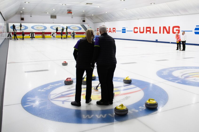Curl Forfar hosting Scottish Seniors Championship.