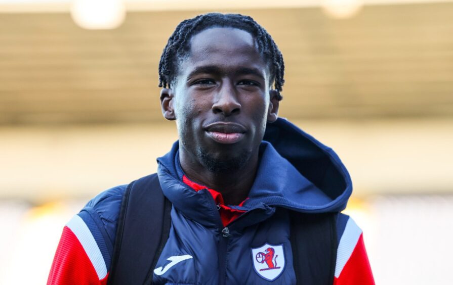 Raith Rovers defender George Gitau.