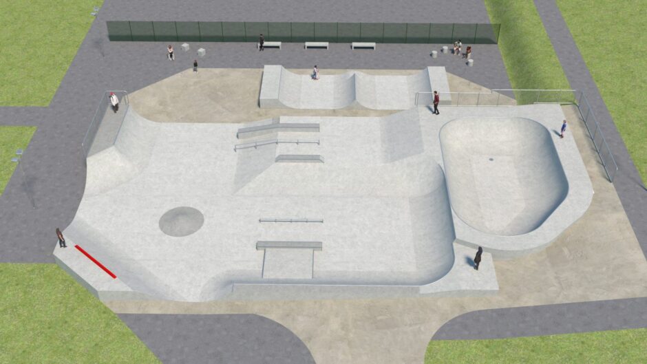 New Dunfermline Skatepark