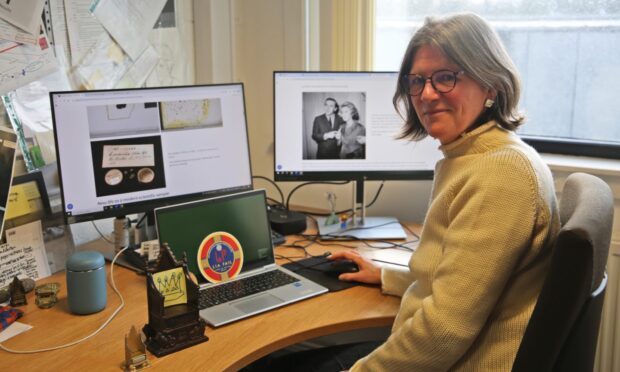 Professor Sally Foster of the University of Stirling has discovered many fragments of the Stone of Destiny 'hidden in plain sight'. Image: Alex Watson/DC Thomson