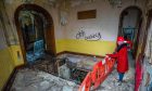 Gayle explores derelict Drummond Arms in Crieff