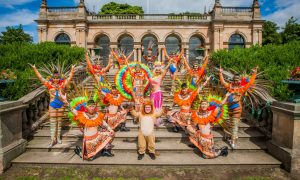 The Lady Boys of Bangkok on a visit to Dundee in 2019. Image: Steve MacDougall/DC Thomson