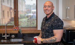 Kirkcaldy firefighter Brian Lapsley has been diagnosed with cancer risk genetic condition Lynch syndrome.