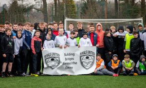 Rivals United event in Dunfermline attended by Raith Rovers and Dunfermline Athletic