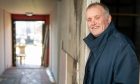 Blackscroft property developer Derek Souter inside St Roque's library. Image: Steve Brown/DC Thomson.