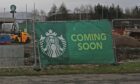 Once open, the Borrowmeadow Road Starbucks will be the chain's second drive-thru in the city. Image: Alex Watson/DC Thomson