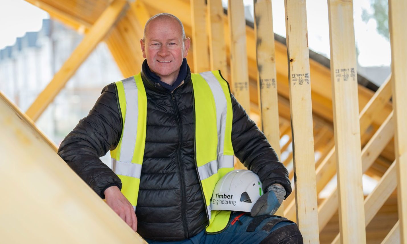 Timber Engineering co-founder and director Eddie Wighton. Image: Timber Engineering