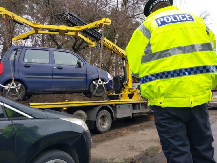 Police Scotland, Fife Council and the DVLA carried out the multi-agency day of action. 