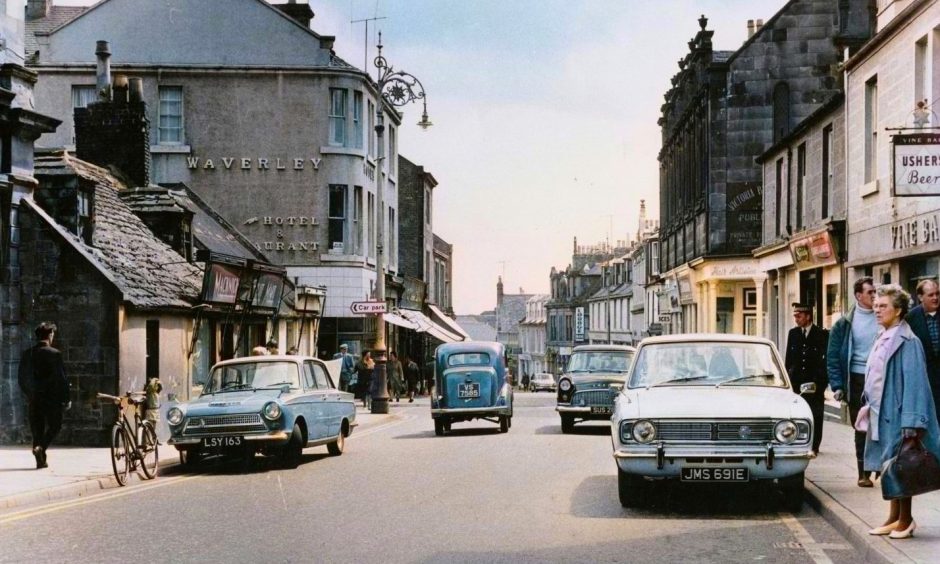 Looking down the West Port in 1967. Image: DC Thomson.