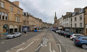 The car was stolen from Crossgate in Cupar. Image: Google Street View