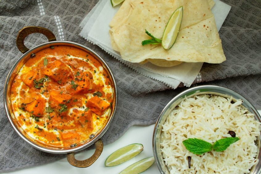 Stock image of a curry dish. 