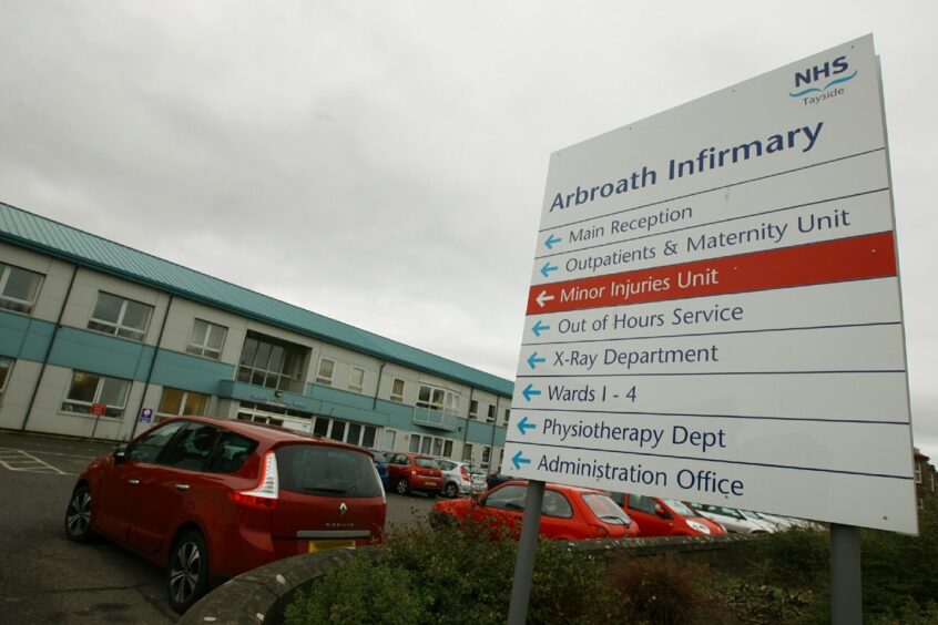 Arbroath minor injuries unit.