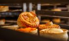 A delicious looking  baba chicken pie from Clark's bakery. Image: Mhairi Edwards/DC Thomson