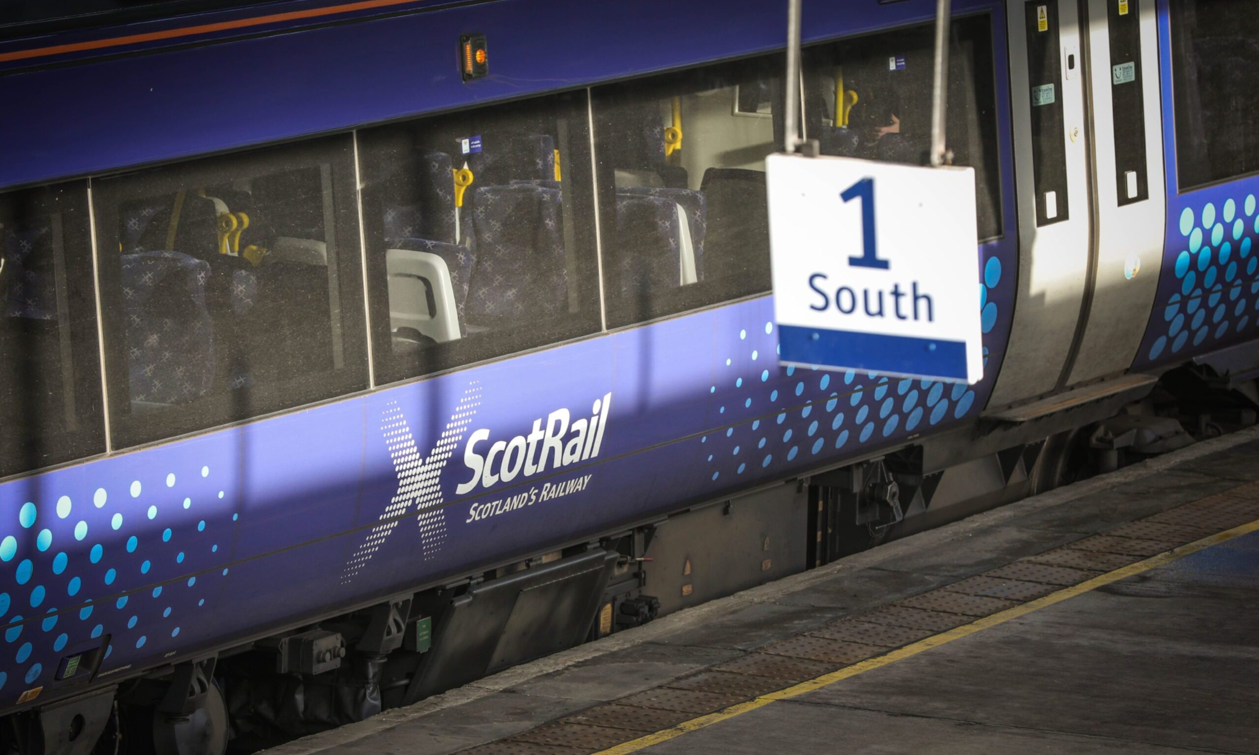 Disruption lasted till around noon after person hit by train between Edinburgh and Fife