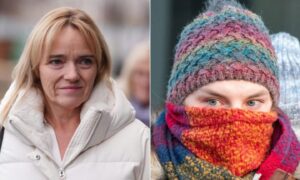 NHS Fife nurse Sandie Peggie, left, and Dr Beth Upton, right.