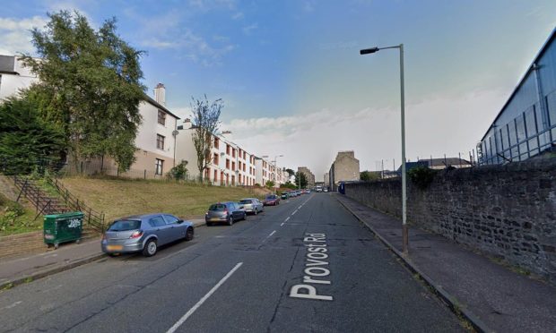 Officers searched a flat on Provost Road. Image: Google Street View