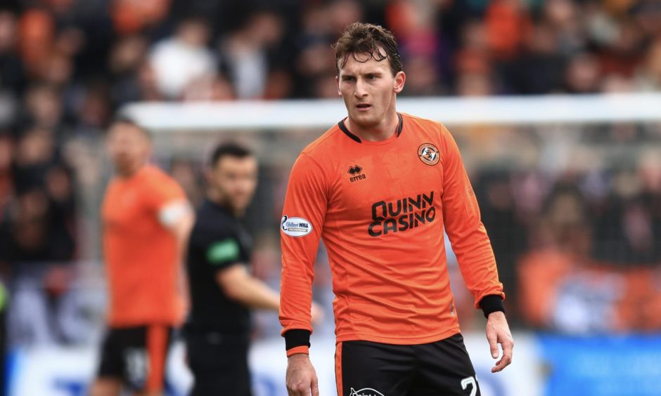 Ruari Paton is hunting for his first Dundee United goal