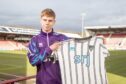 New Dunfermline recruit Keith Bray at East End Park. Image: Craig Brown/Dunfermline Athletic FC