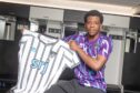 Omar Rivaldo Taylor-Clarke has joined Dunfermline until the end of the season. Image: Craig Brown/Dunfermline Athletic FC